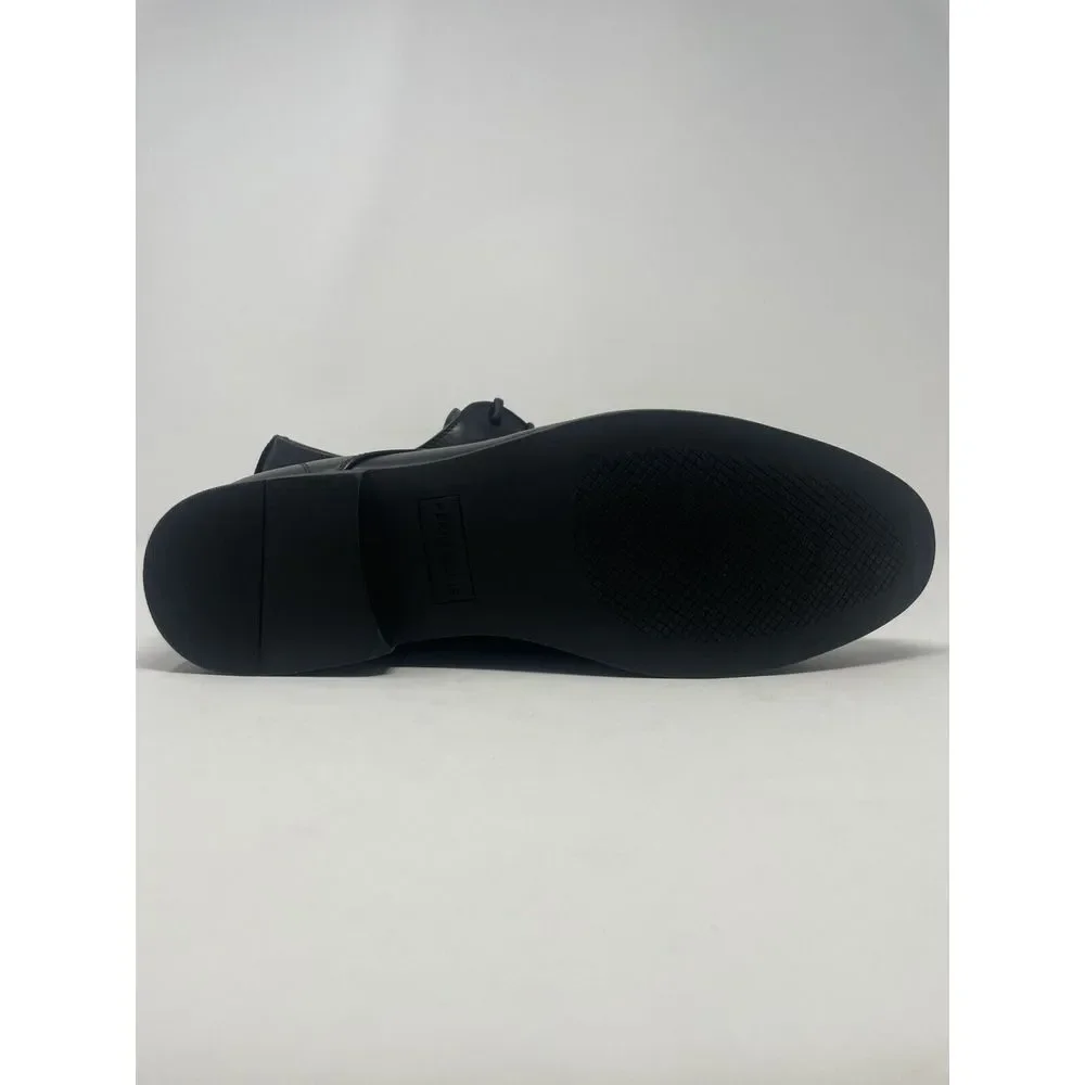 Perry Ellis Portfolio Jess Black Oxford Dress Shoes Ultra Foam‎ Mens Size 11.5